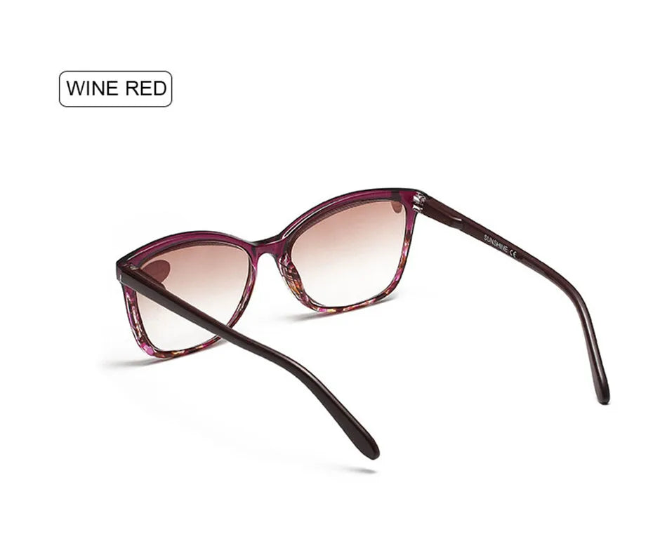 Oversized Reading Sunglasses For Women Men 2023 New Fashion Elegant Presbyopia Farsighted Eyeglasses With +1.0 1.5 2.0 2.5 3.0 4