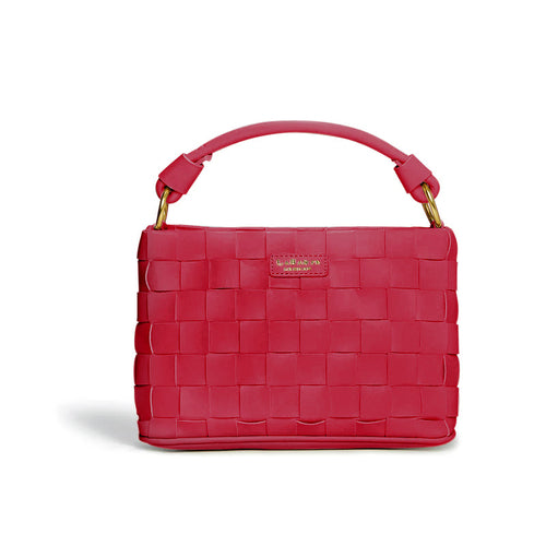 Bella Pink Vegan Mini Crossbody Bag