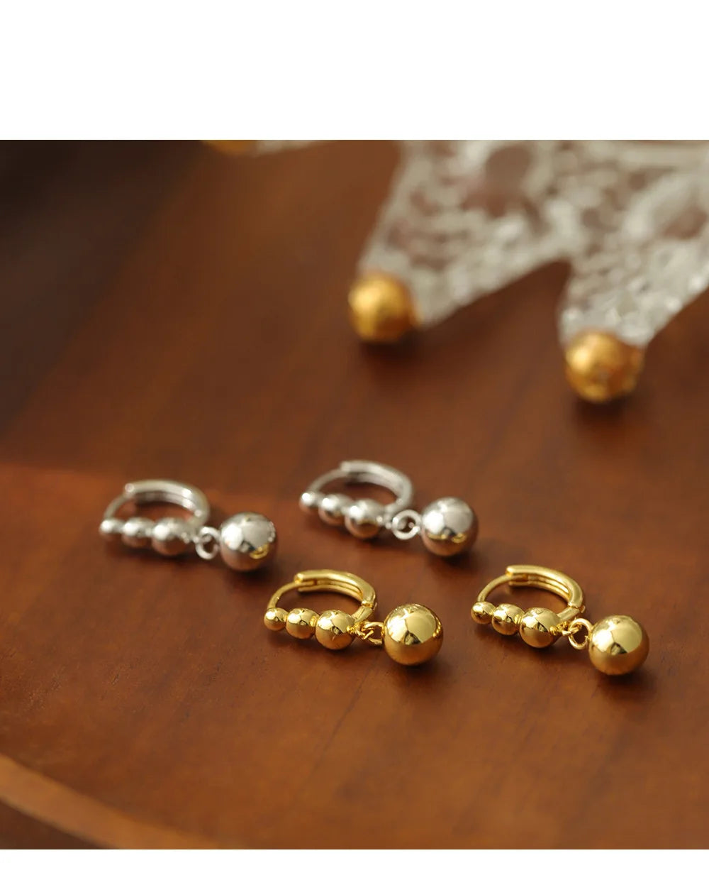 925 Sterling Silver Earrings Simple Fashionable Design New Unique Delicate Exquisite Sweet Charming Ear Ornaments for Women