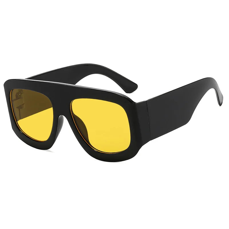 Men Women Oversized Square Sunglasses 2025 Latest Fashion Trendy INS Party Glasses Unisex Stylish Accessory Friendship Gifts