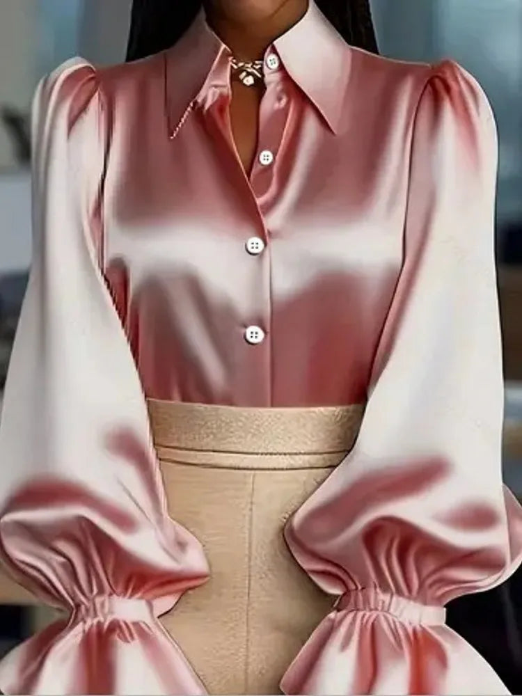 Women Blouses 2026 Spring Autumn Long Sleeve Blouse Woman Blouse Shirt Office Elegant Work Shirt Top Blusas Mujer De Moda