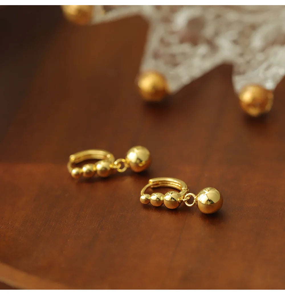 925 Sterling Silver Earrings Simple Fashionable Design New Unique Delicate Exquisite Sweet Charming Ear Ornaments for Women