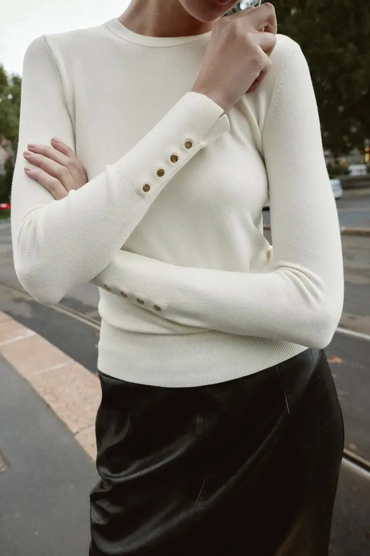 Winter New Women's Simple round Ne Long Sve Basic Flat Knitwear Top Polyester Fiber Casual Sle Faionable Girl's Clothes