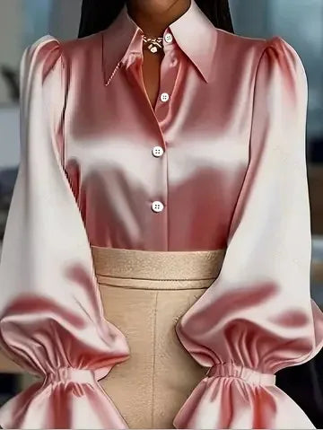 Women Blouses 2026 Spring Autumn Long Sleeve Blouse Woman Blouse Shirt Office Elegant Work Shirt Top Blusas Mujer De Moda