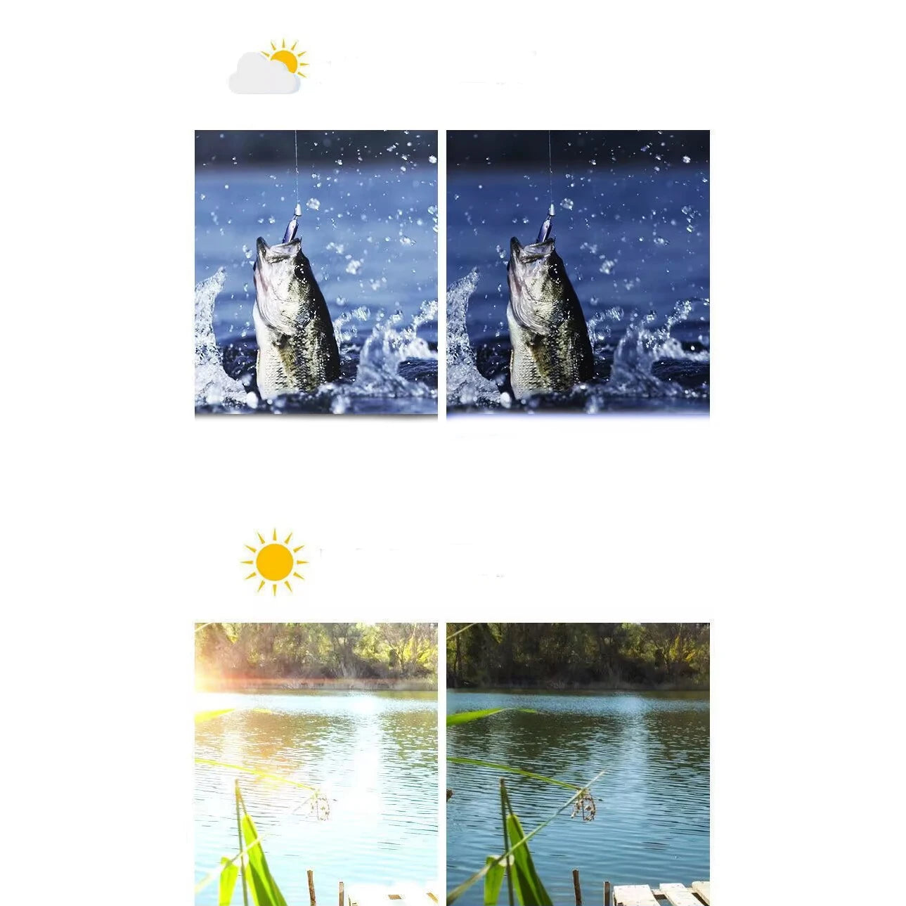 Men Sun Glasses Fishing Driving Fashion Sunglasses Anti-radiation Slim Light Changing Color Glasses Artistic Retro Metal Frame