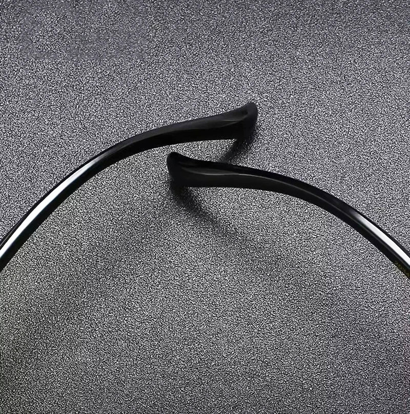 Men Sun Glasses Fishing Driving Fashion Sunglasses Anti-radiation Slim Light Changing Color Glasses Artistic Retro Metal Frame