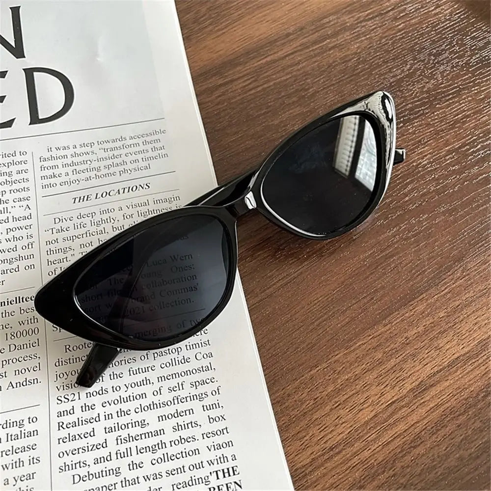 Cat Eye Shape Sunglasses Beach Sun Protection Sun Glasses Fashion Shades 90s Glasses Summer Eyewear