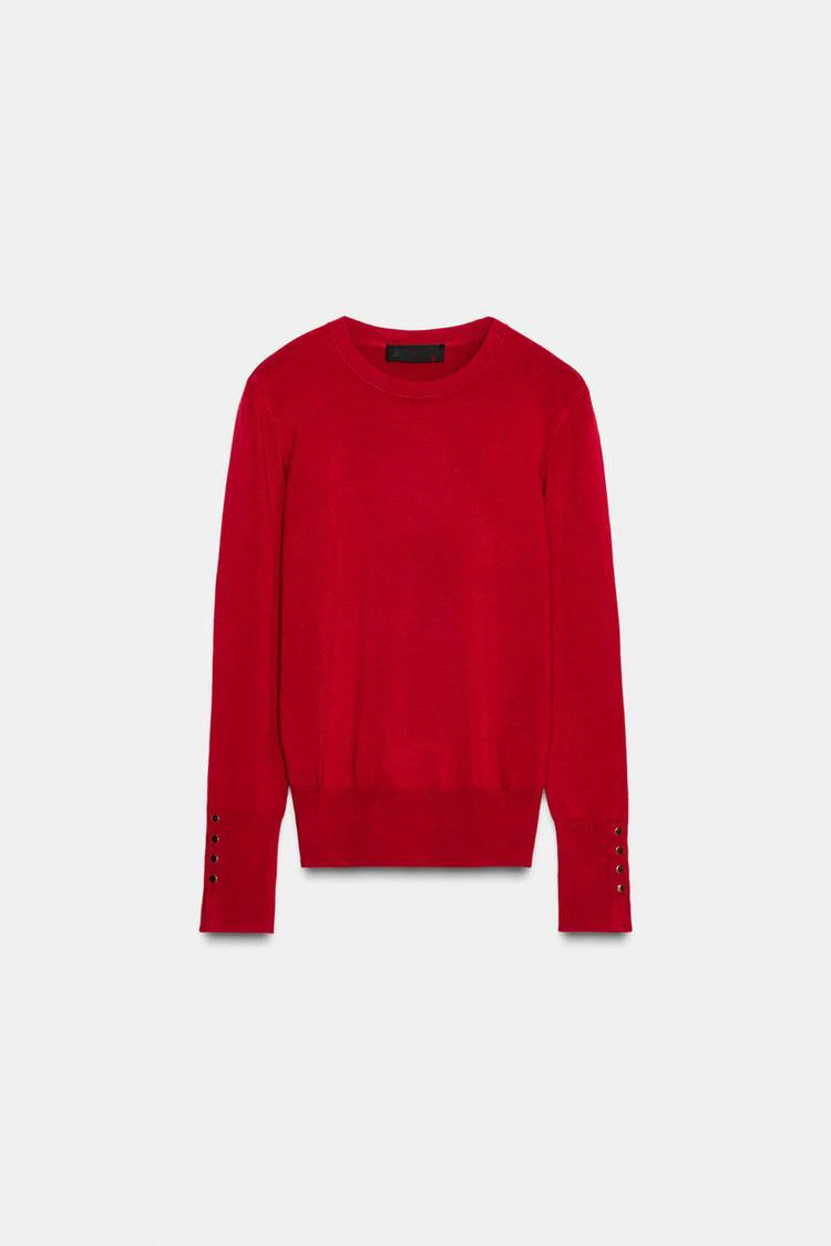 Winter New Women's Simple round Ne Long Sve Basic Flat Knitwear Top Polyester Fiber Casual Sle Faionable Girl's Clothes