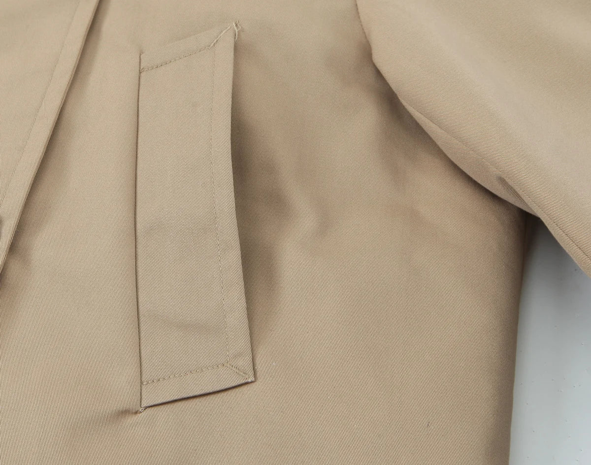 Women Jackets 2025 Autumn Winter New Fashion Laple Long Sleeves Double-Breasted Jacket Female Elegant Windcoat Style New Coats