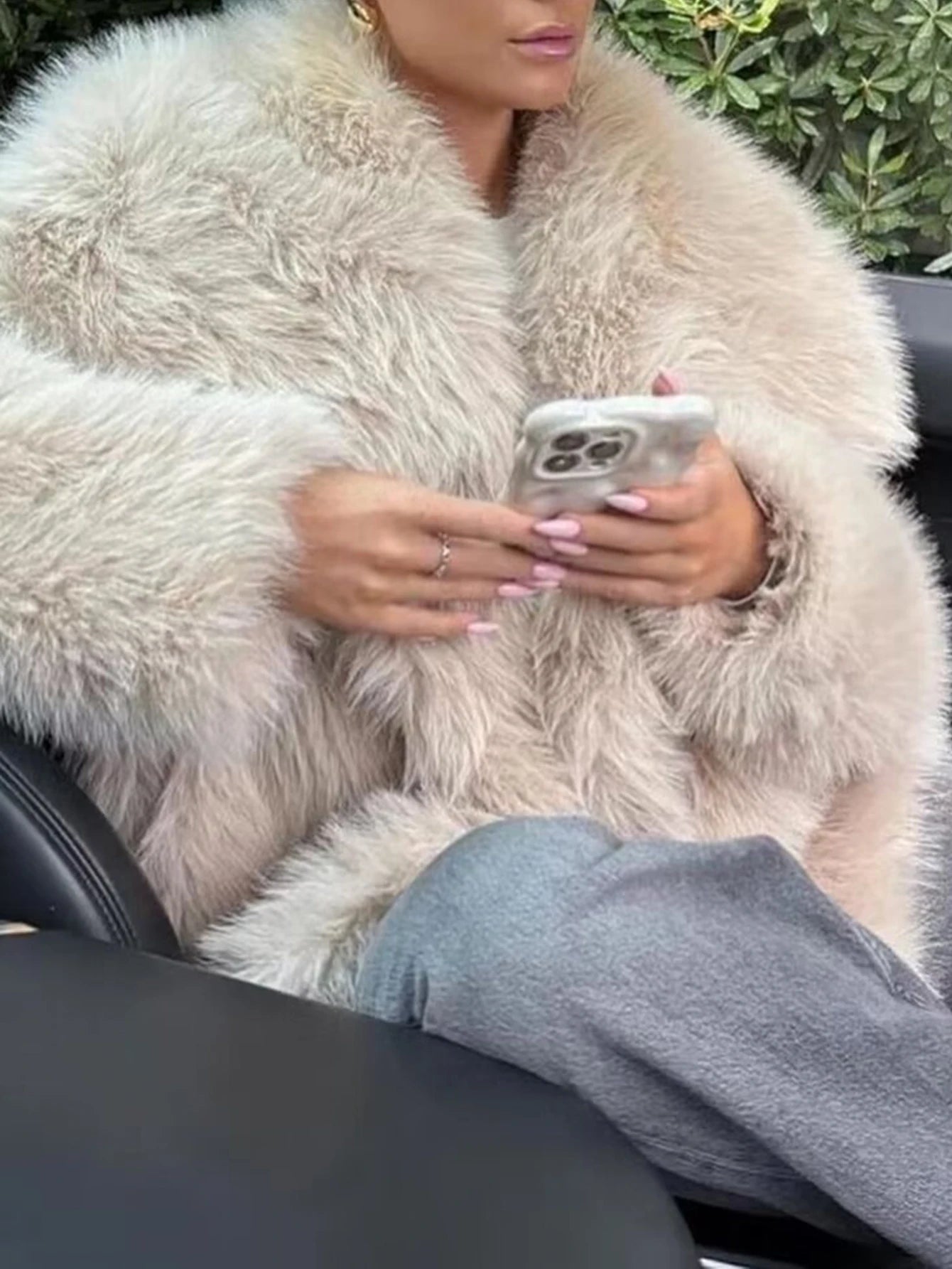 Women's Coats Fashion Elegant Winter Solid Color Long Sleeve Round-Neck Button Front Dating Coats For Women