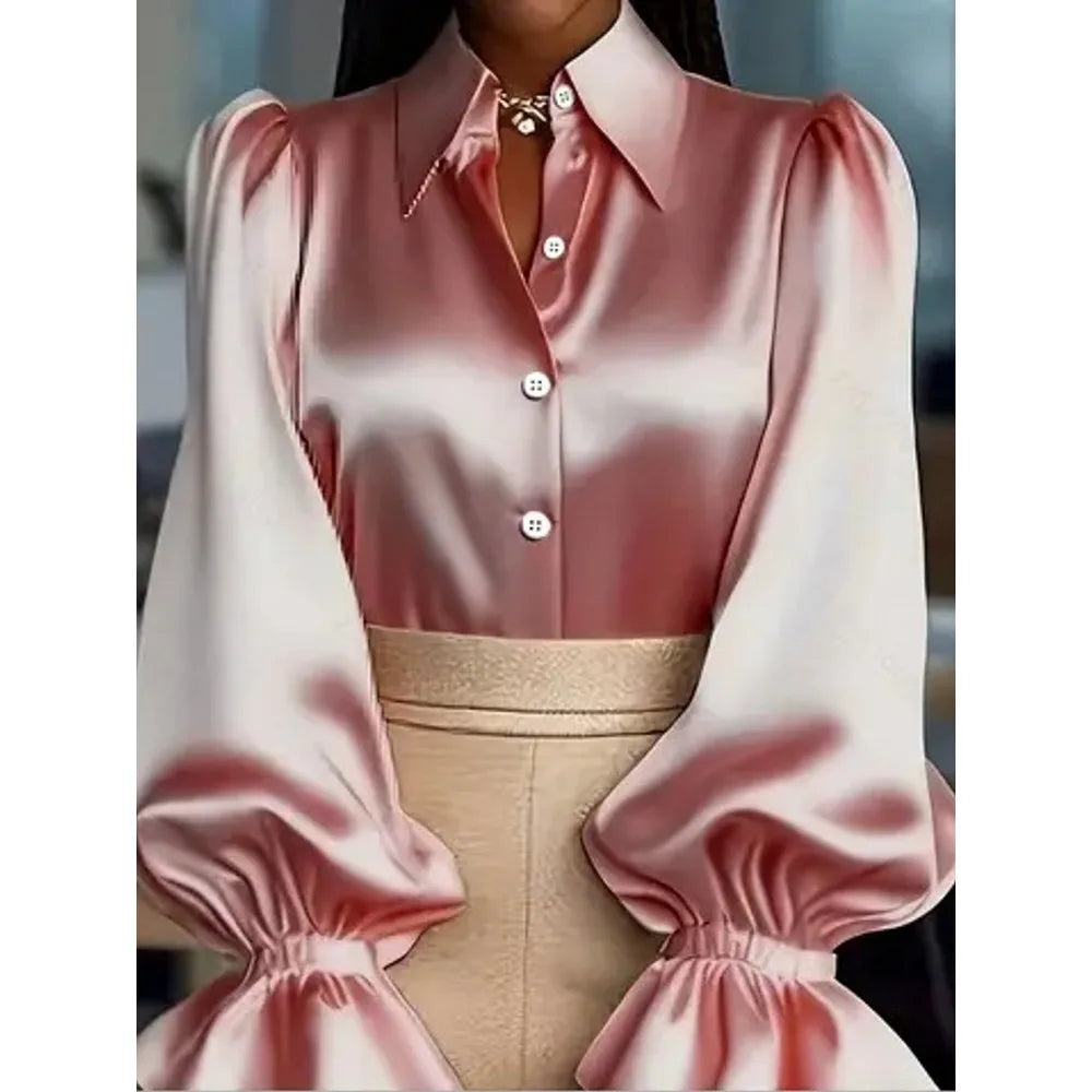 Women Blouses 2026 Spring Autumn Long Sleeve Blouse Woman Blouse Shirt Office Elegant Work Shirt Top Blusas Mujer De Moda