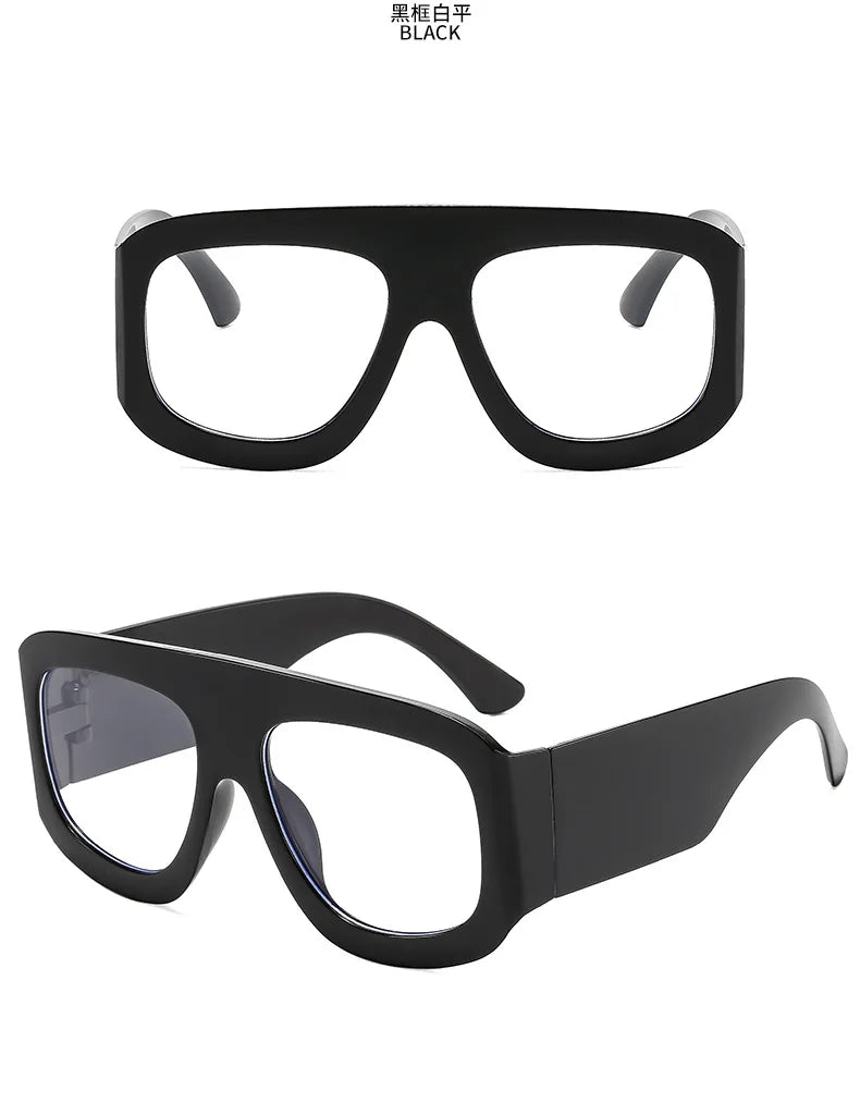 Men Women Oversized Square Sunglasses 2025 Latest Fashion Trendy INS Party Glasses Unisex Stylish Accessory Friendship Gifts
