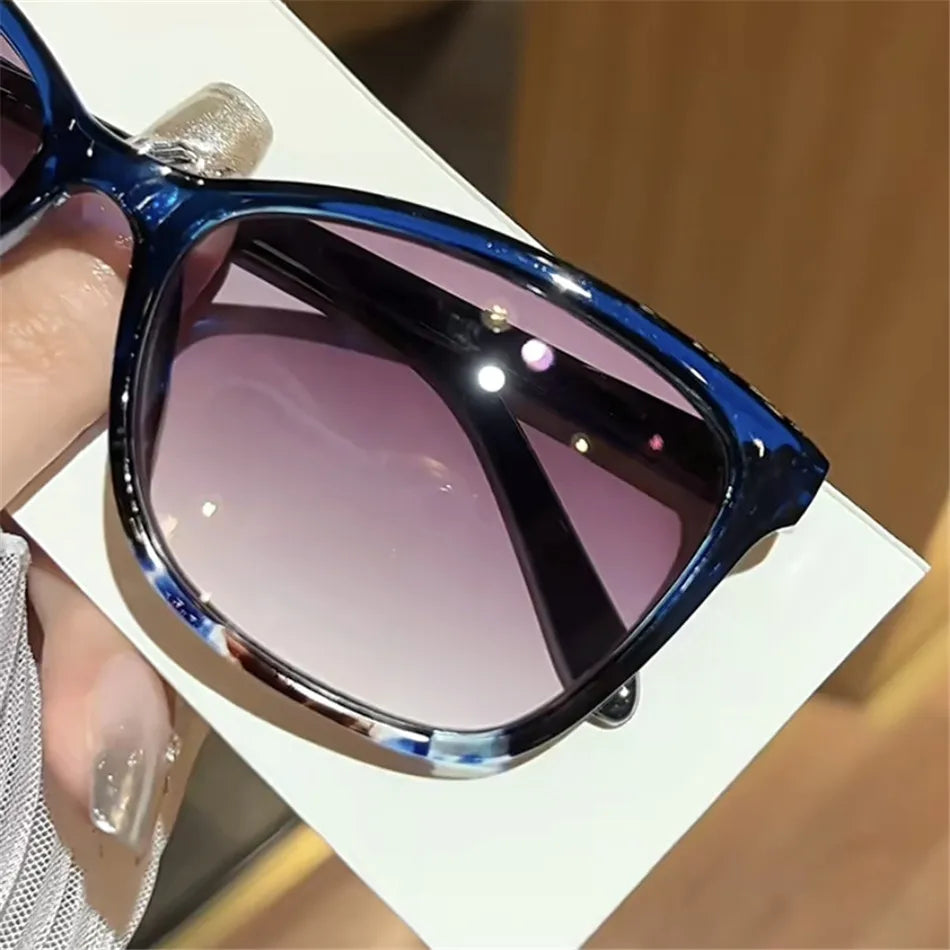 Oversized Reading Sunglasses For Women Men 2023 New Fashion Elegant Presbyopia Farsighted Eyeglasses With +1.0 1.5 2.0 2.5 3.0 4