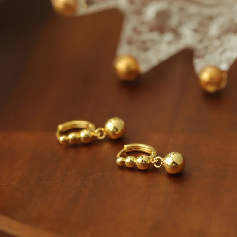 925 Sterling Silver Earrings Simple Fashionable Design New Unique Delicate Exquisite Sweet Charming Ear Ornaments for Women